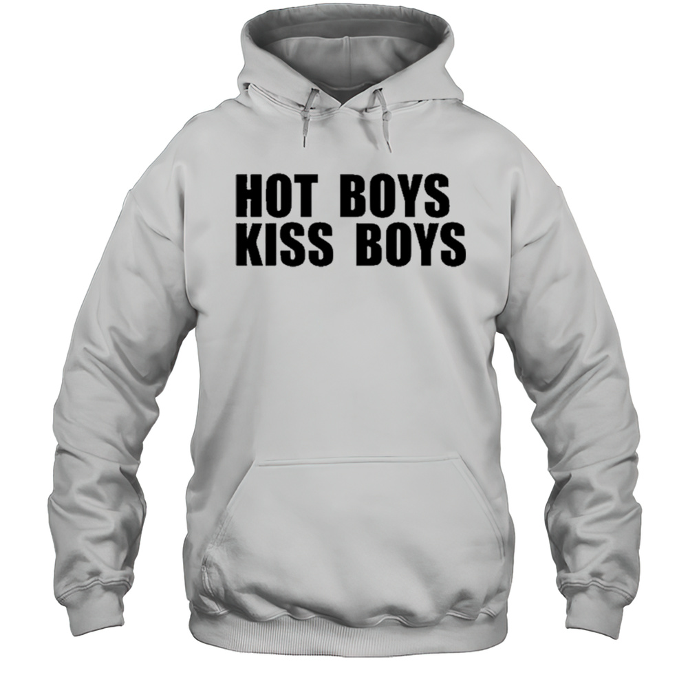 Hot Boys Kiss Boys T-shirt Unisex Hoodie