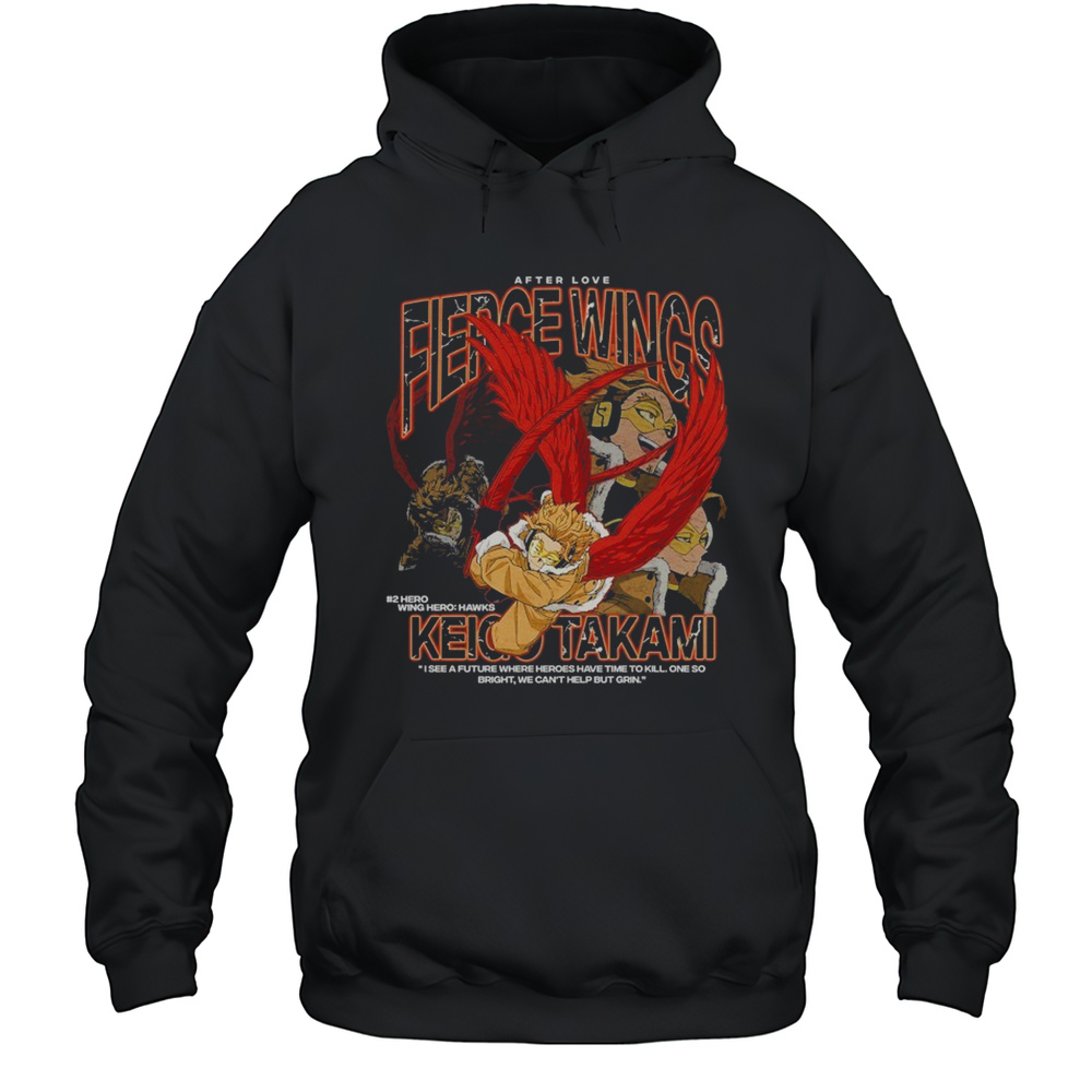 Keigo Takami Fierce Wings T-shirt Unisex Hoodie