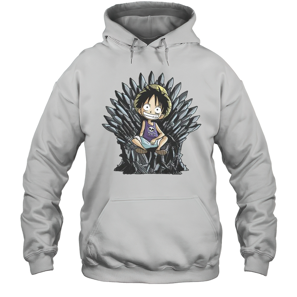 King Of Pirates Throne One Piece Luffy T-Shirt Unisex Hoodie