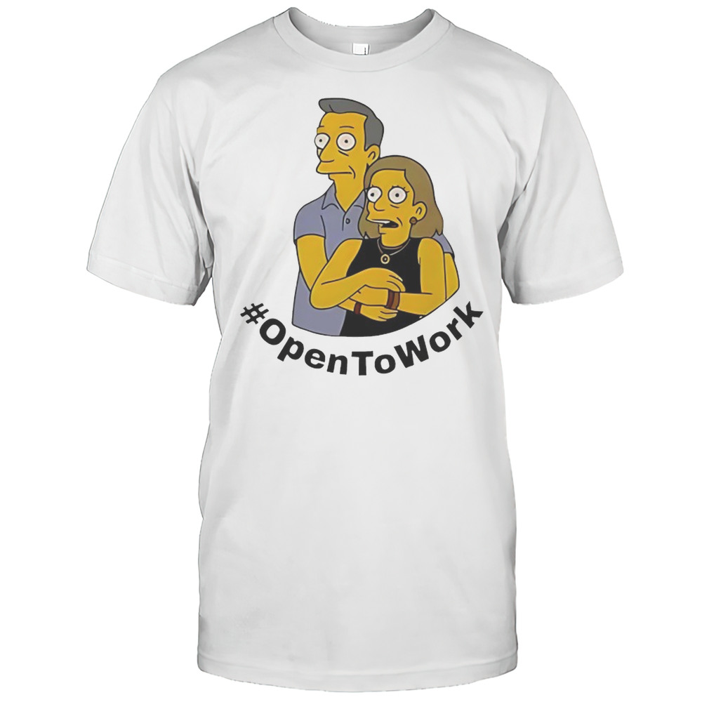 Kiss Cam Viral X The Simpsons OpentoWork Shirt