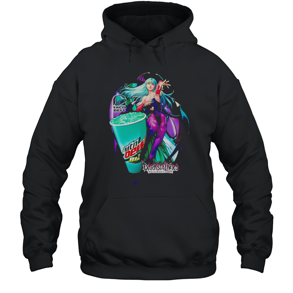 Mamono World Bja-Bat Baja Blast Darkstalkers Resurrection Drink Shirt Unisex Hoodie