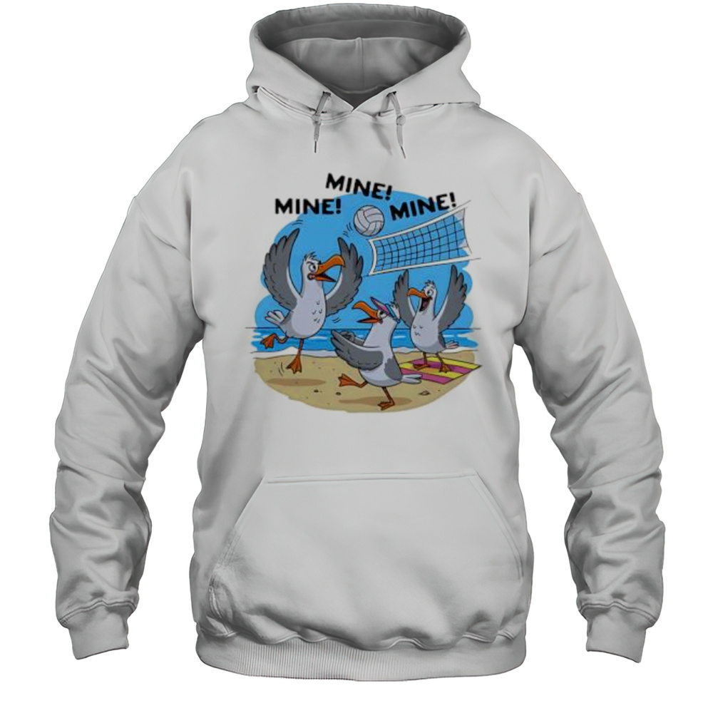 Mine Mine Mine Volleyball Shirt Unisex Hoodie