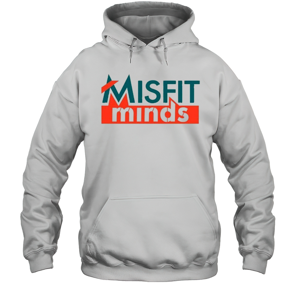 Misfit Minds Grey T-Shirt Unisex Hoodie
