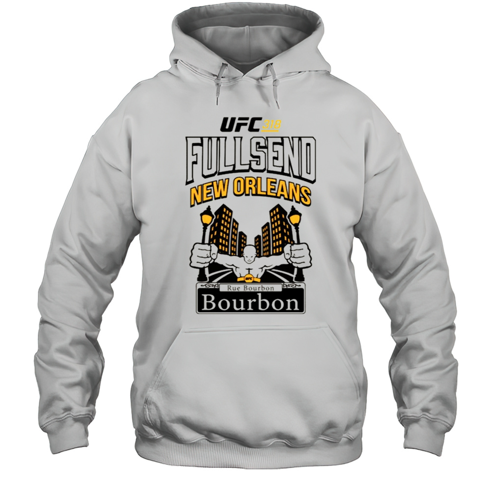 New Orleans X UFC 318 Bourbon Shirt Unisex Hoodie
