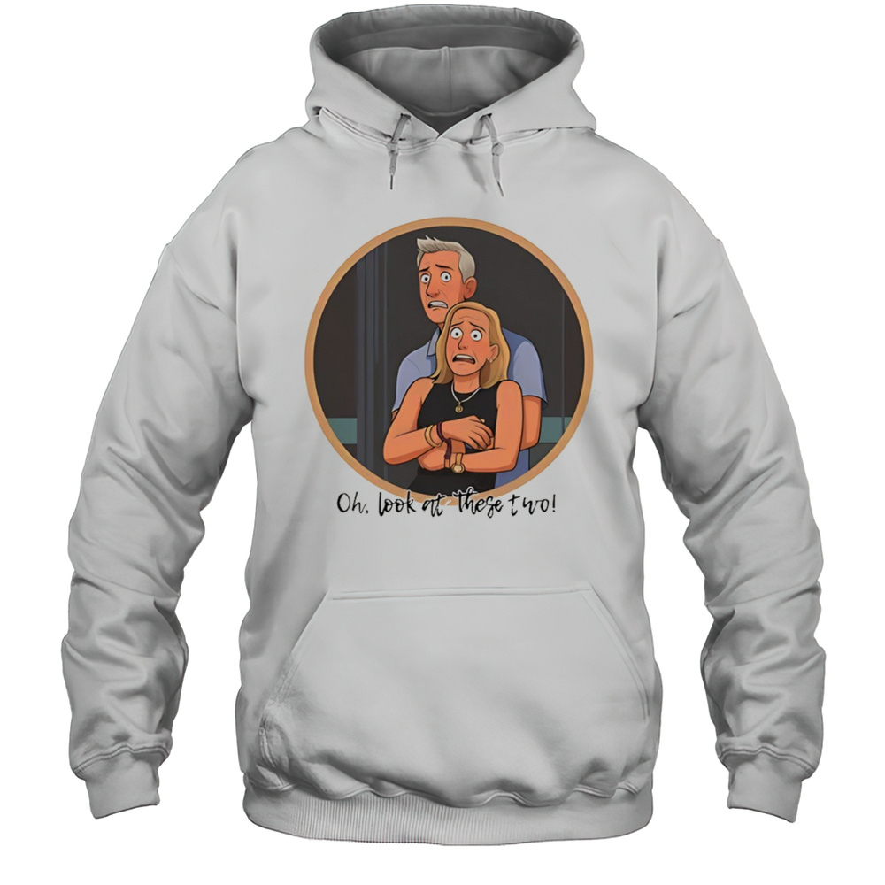 Oh Look At These 2 CEO And HR Coldplay Divorce Tour Funny Shirt Unisex Hoodie