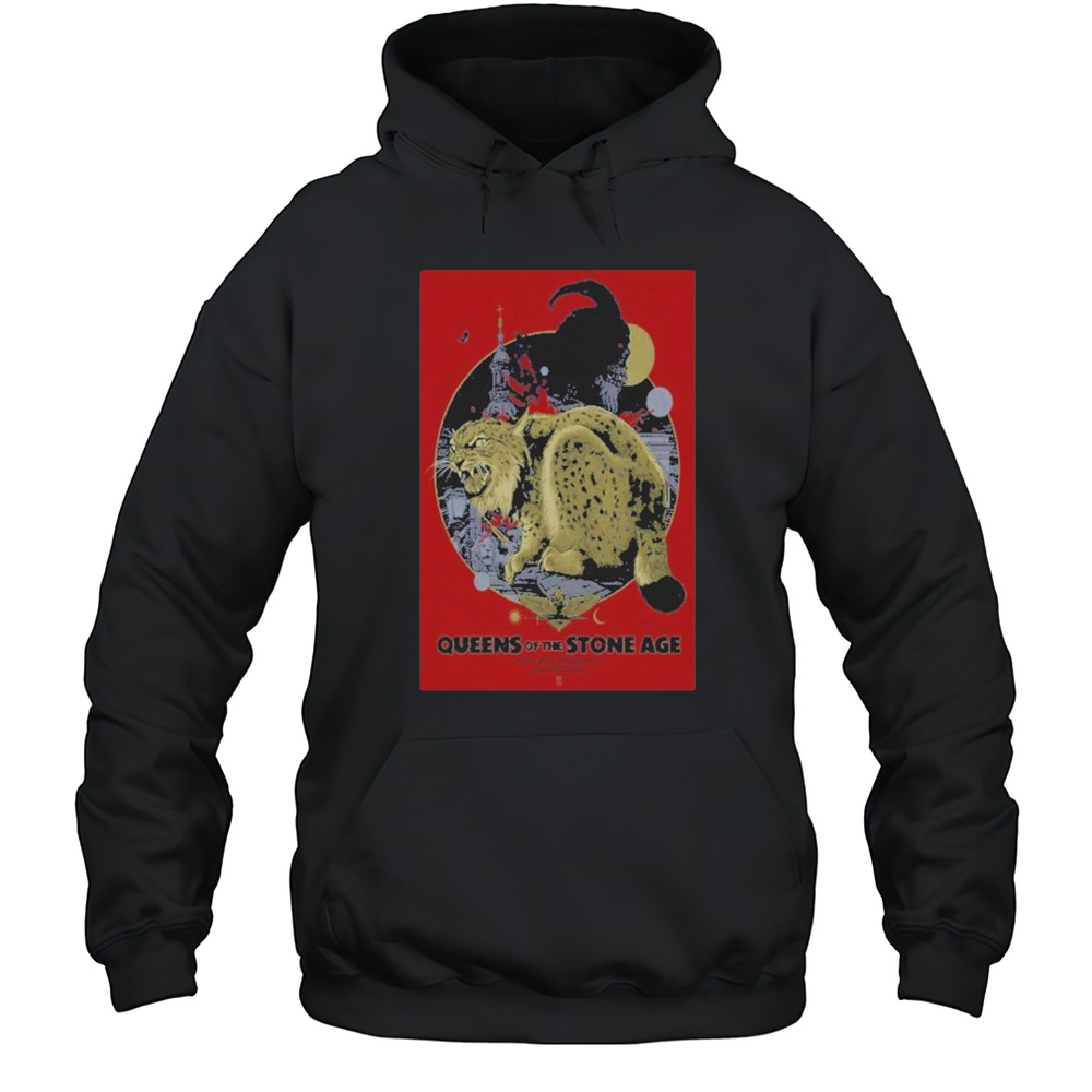 Queens Of The Stone Age 2025 Budapest Shirt Unisex Hoodie