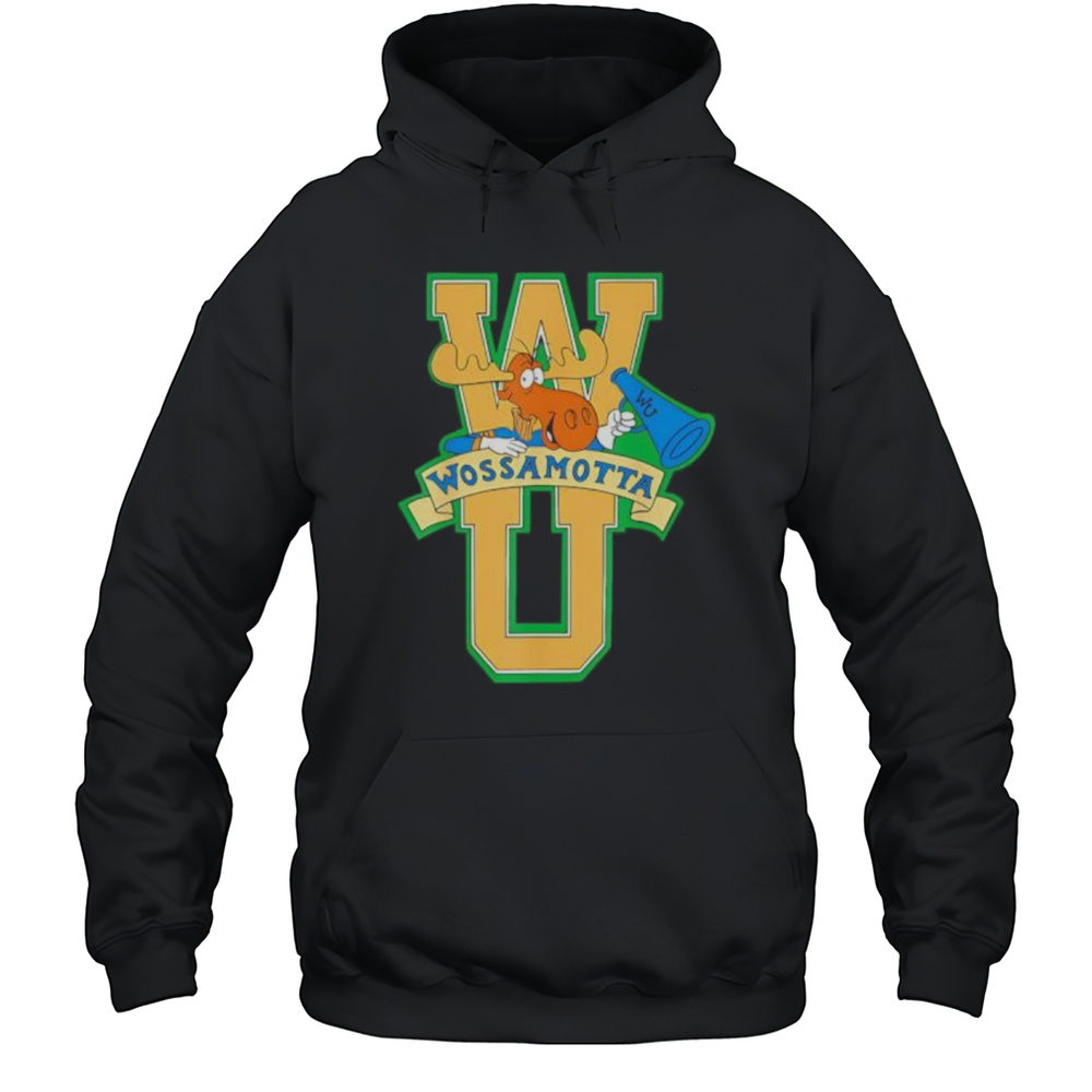 Rocky And Bullwinkle Wossamotta U Graphic Shirt Unisex Hoodie