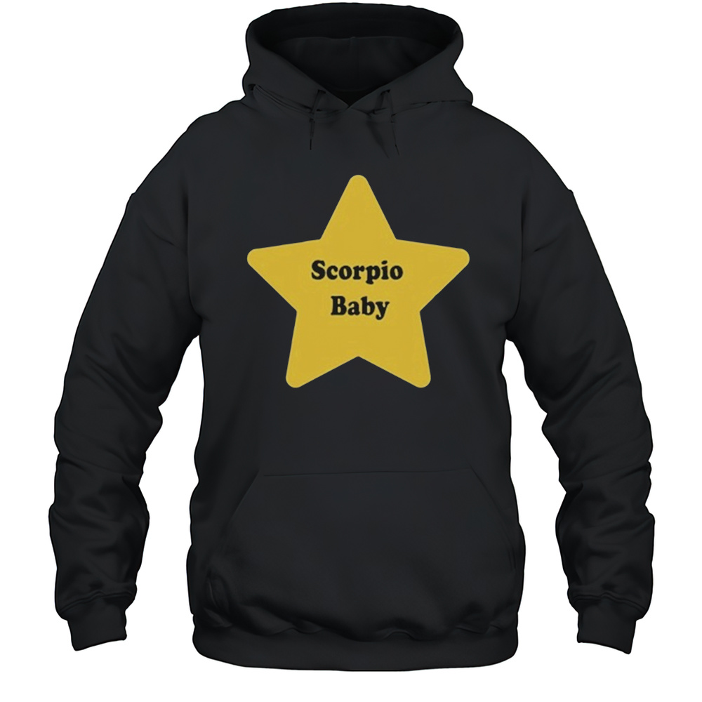 Scorpio Baby Star T-shirt Unisex Hoodie