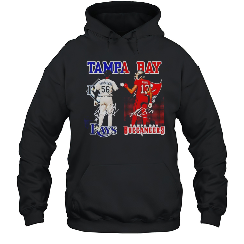 Tampa Bay Rays X Buccaneers Star Power Shirt Unisex Hoodie