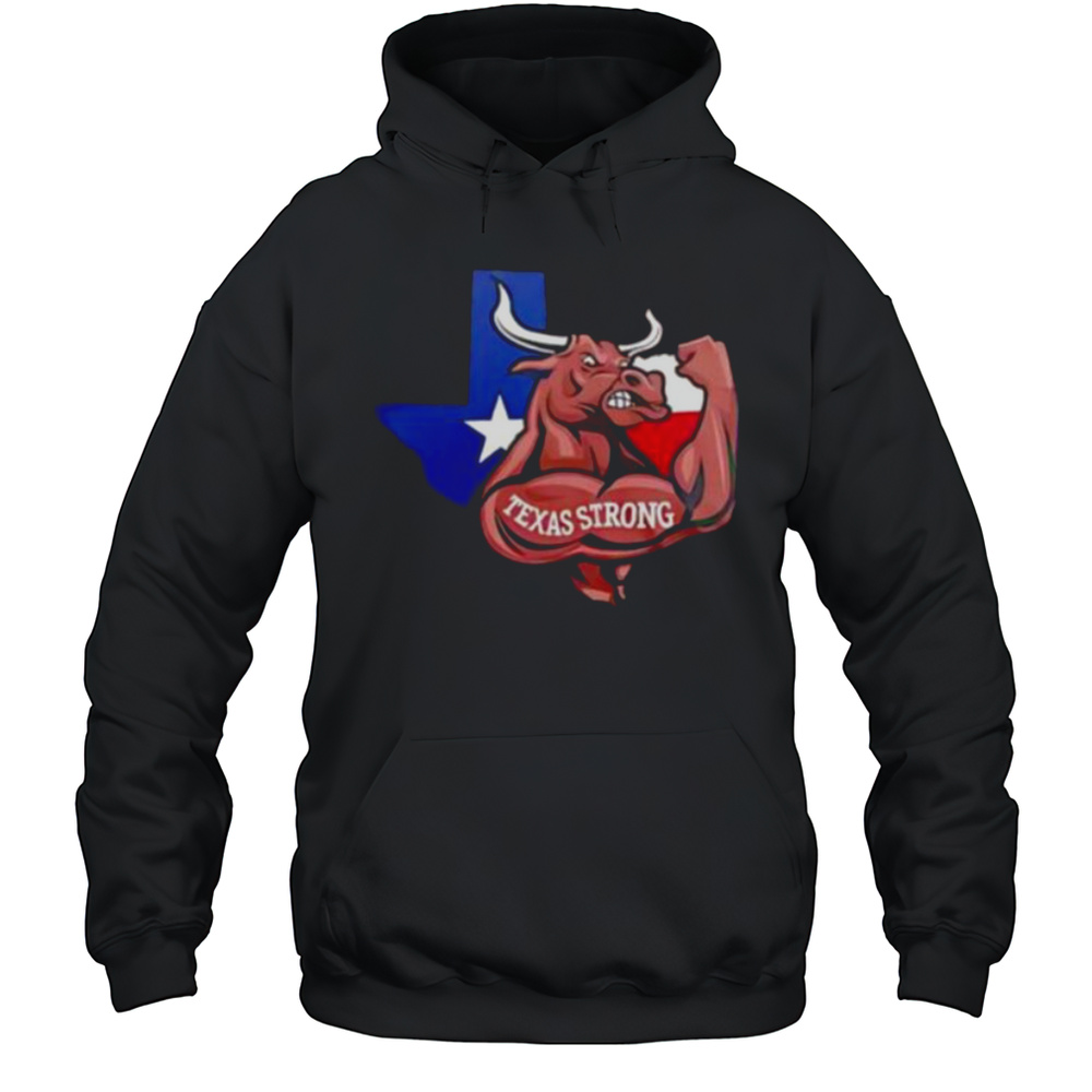 Texas Longhorns Texas Strong Mascot 2025 Limited Shirt Unisex Hoodie