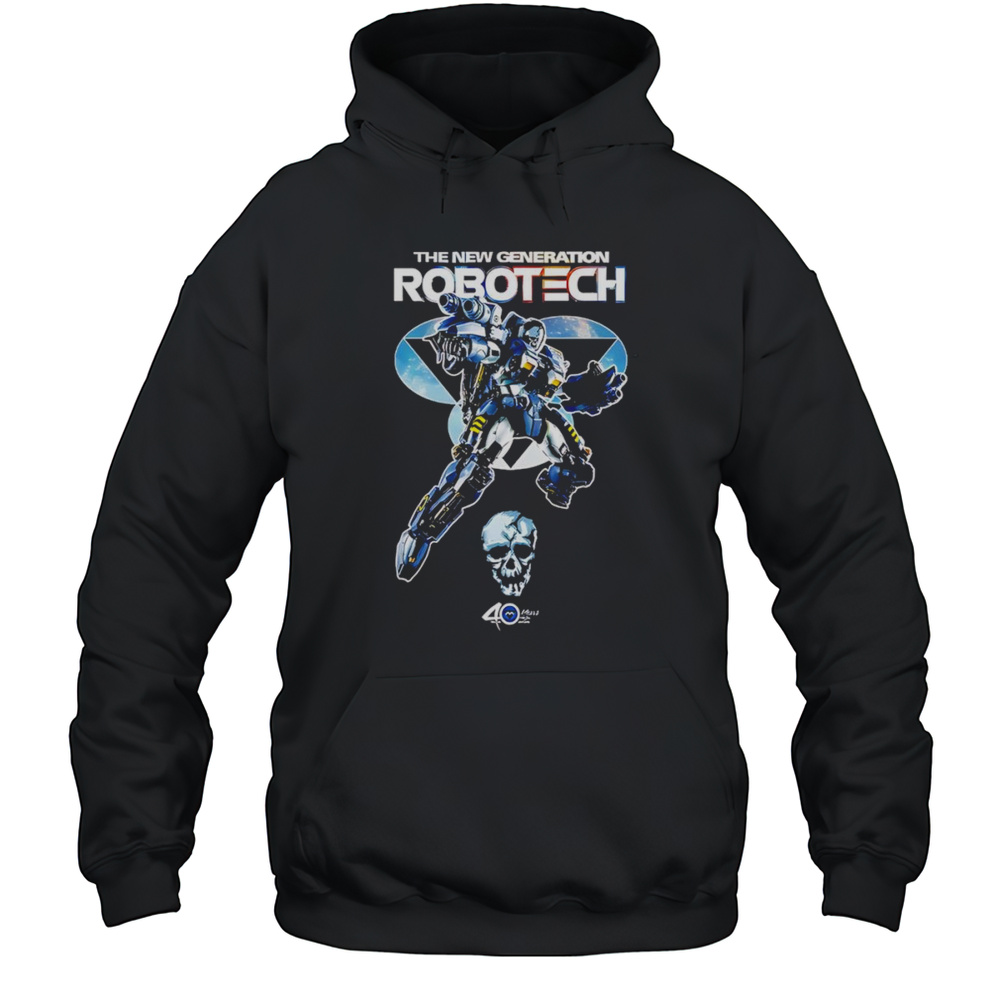 The New Generation 40th Anniversary Skull Skull Cyclone Shirt Unisex Hoodie