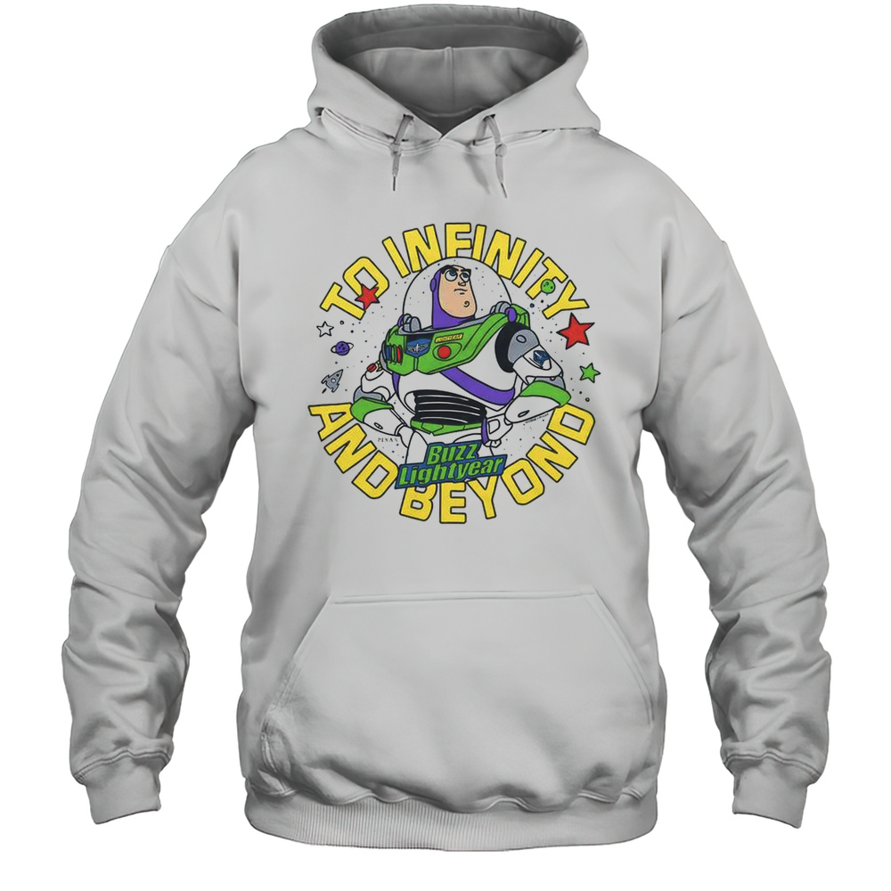 Toy Story Buzz Lightyear To Infinity And Beyond T-Shirt Unisex Hoodie