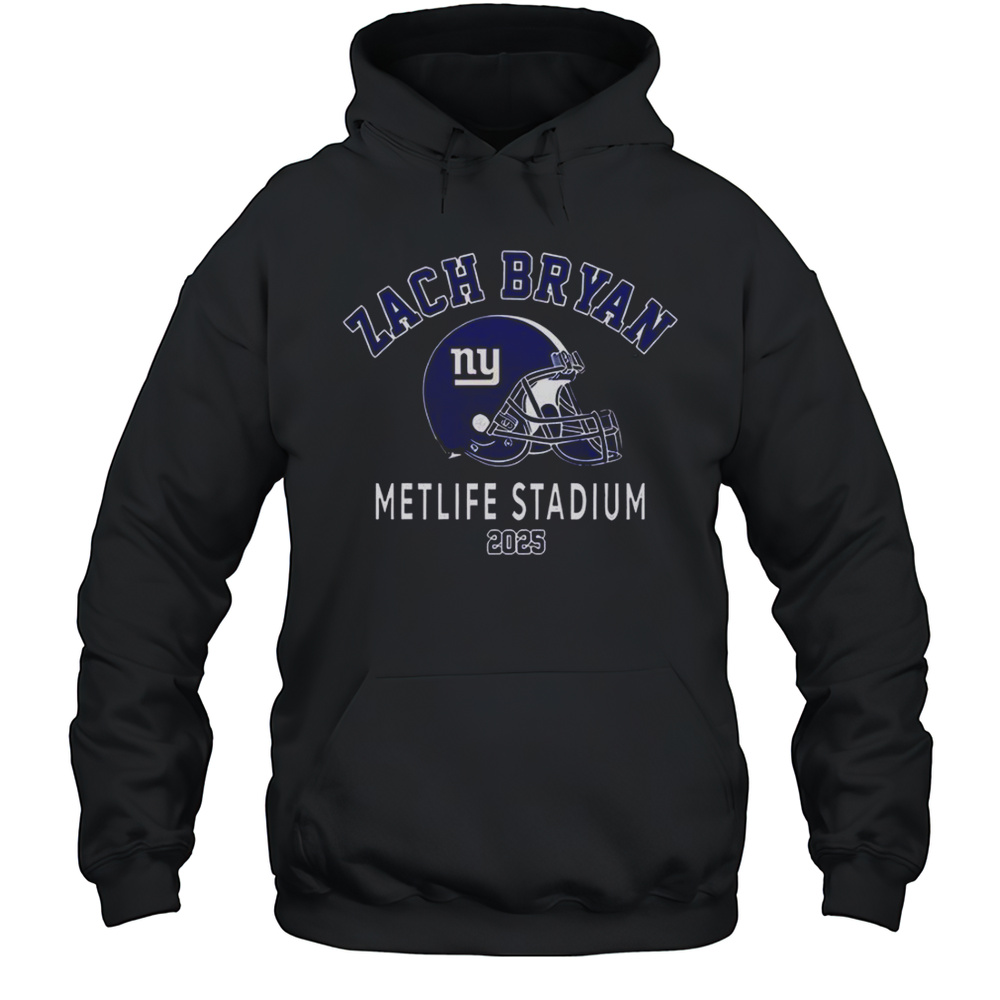 Zach Bryan New York Giants Kings Of Leon T-Shirt Unisex Hoodie