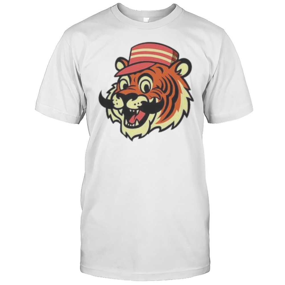 Baseball Tiger Big Head Shirt