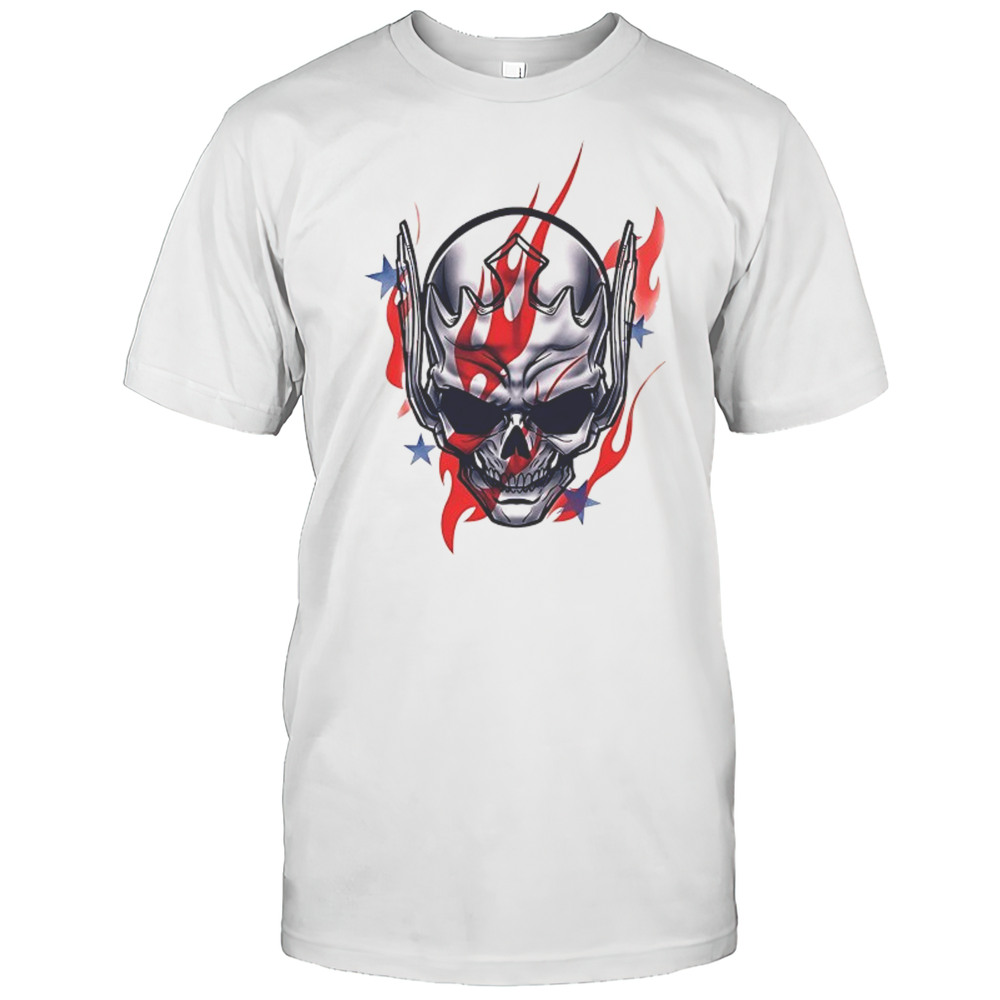 Cody Rhodes Skull Stars And Stripes Shirt