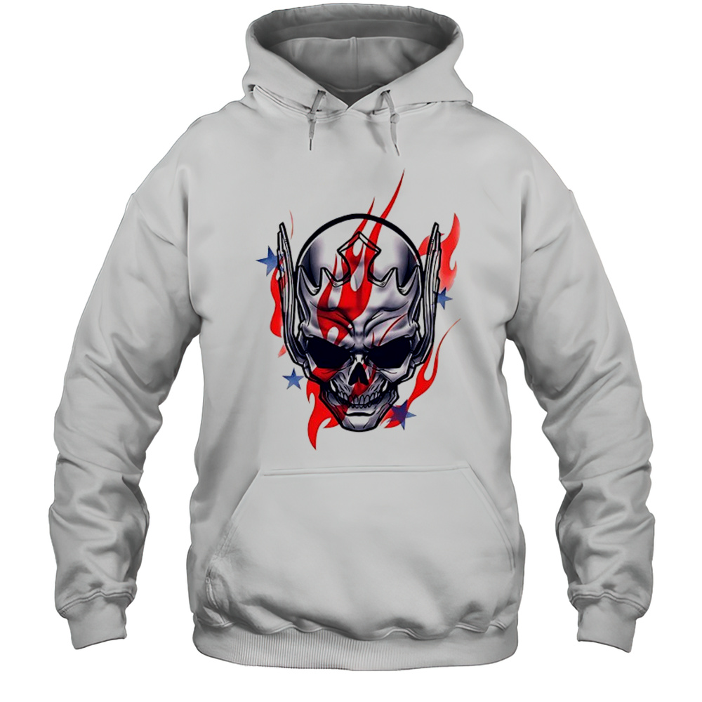 Cody Rhodes Skull Stars And Stripes Shirt Unisex Hoodie