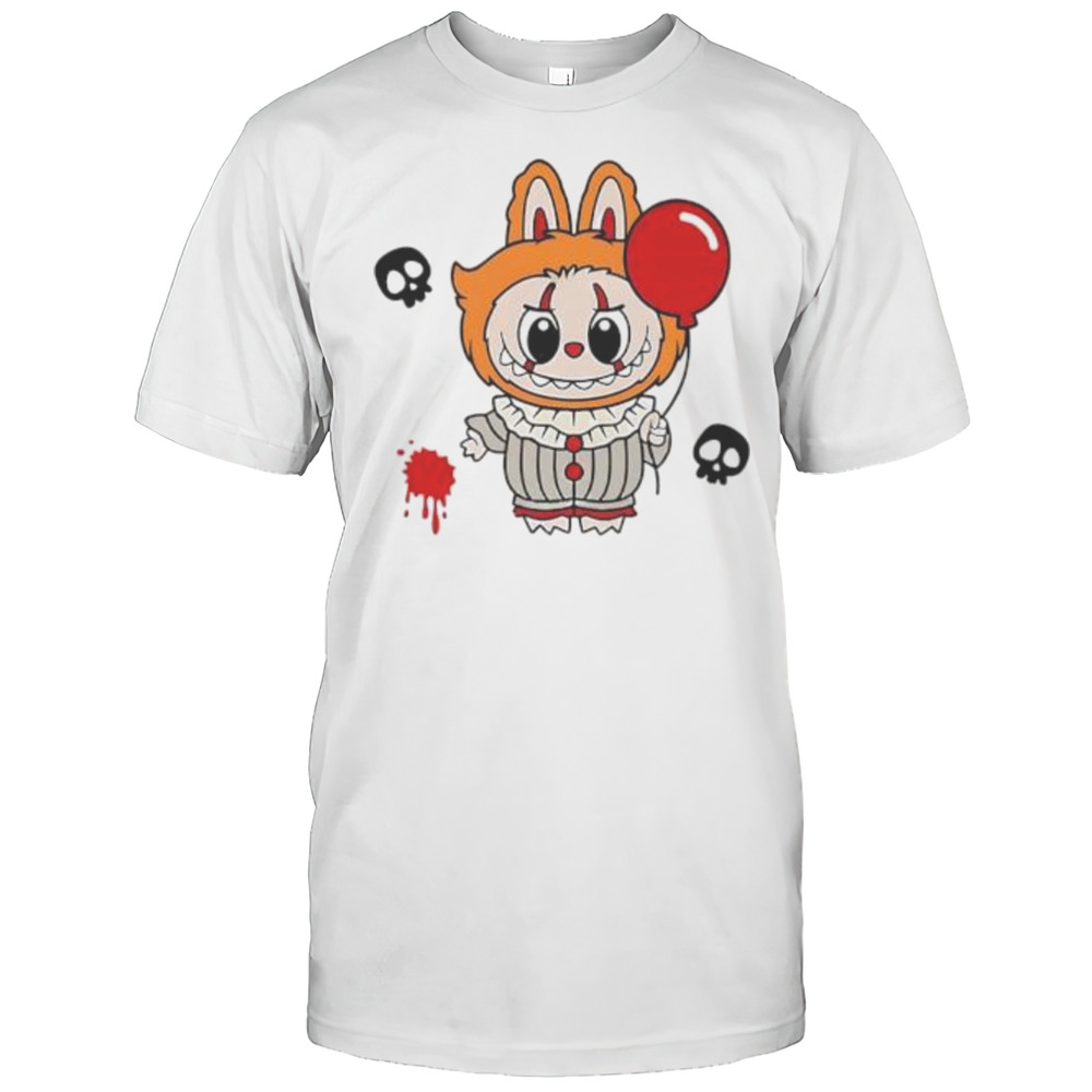 Labubu Pennywise The Monsters Halloween Shirt