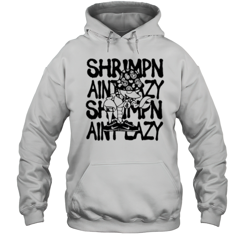 Shrimpn Aint Eazy Vintage Shirt Unisex Hoodie