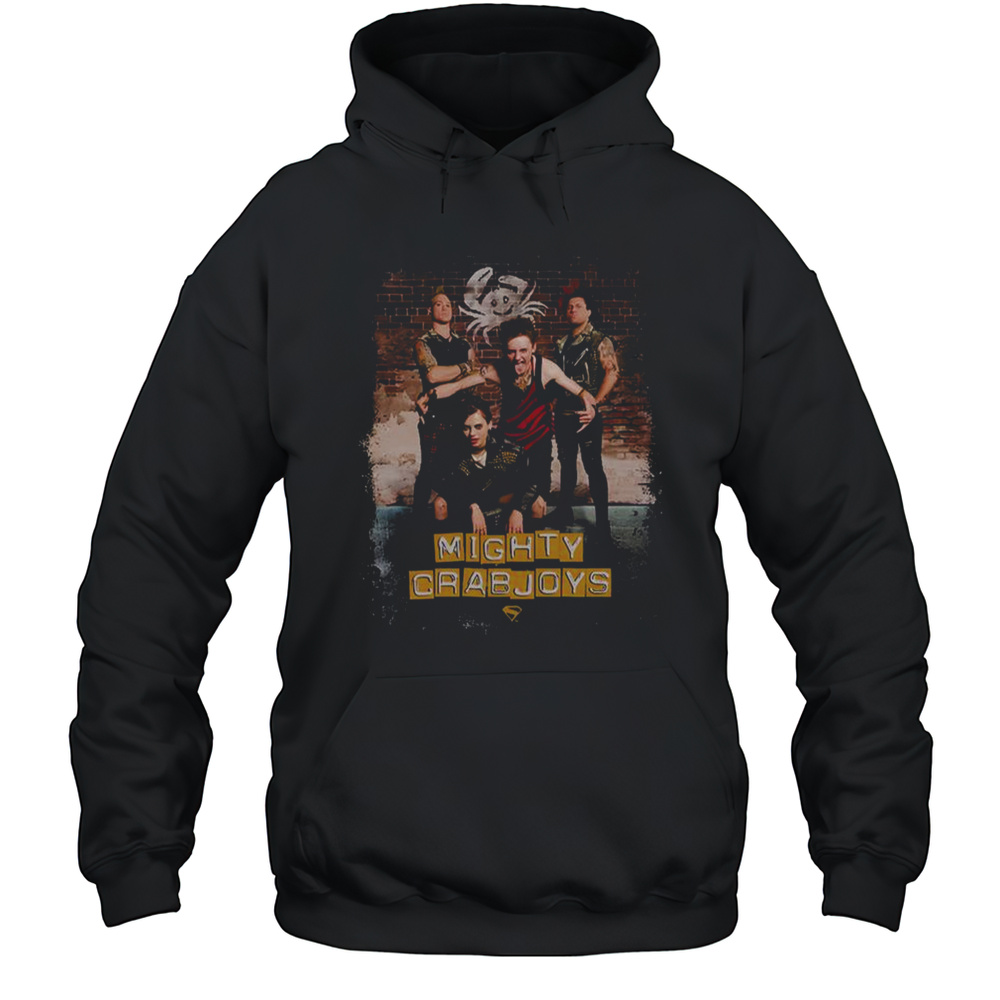 SUPERMAN Mighty Crabjoys Band T-Shirt Unisex Hoodie