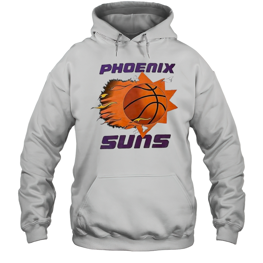 Vintage 1993 Phoenix Suns Break Through NBA Shirt Unisex Hoodie