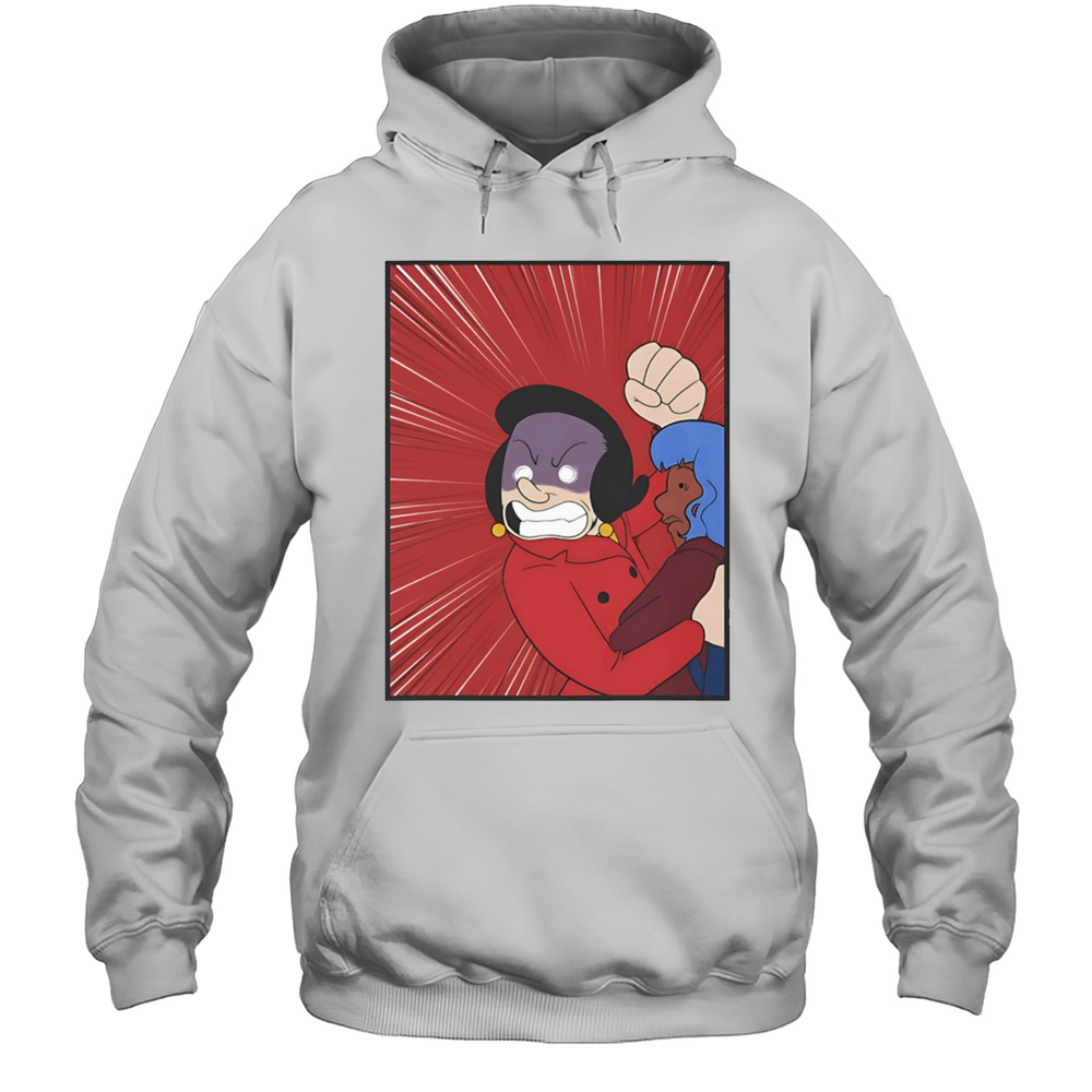 Dont Test Me Olive Oyl Shirt Unisex Hoodie