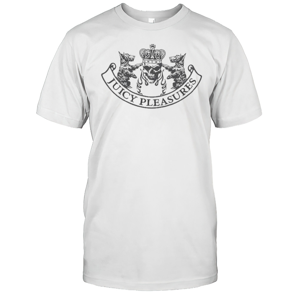 Juicy Pleasures Skull Crest T-shirt