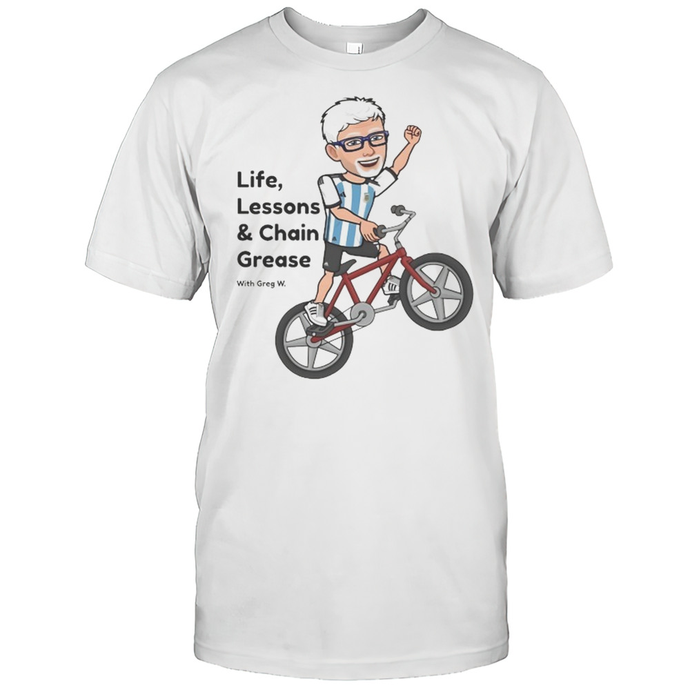 Life Lessons And Chain Grease With Greg Winkler Chibi Shirt
