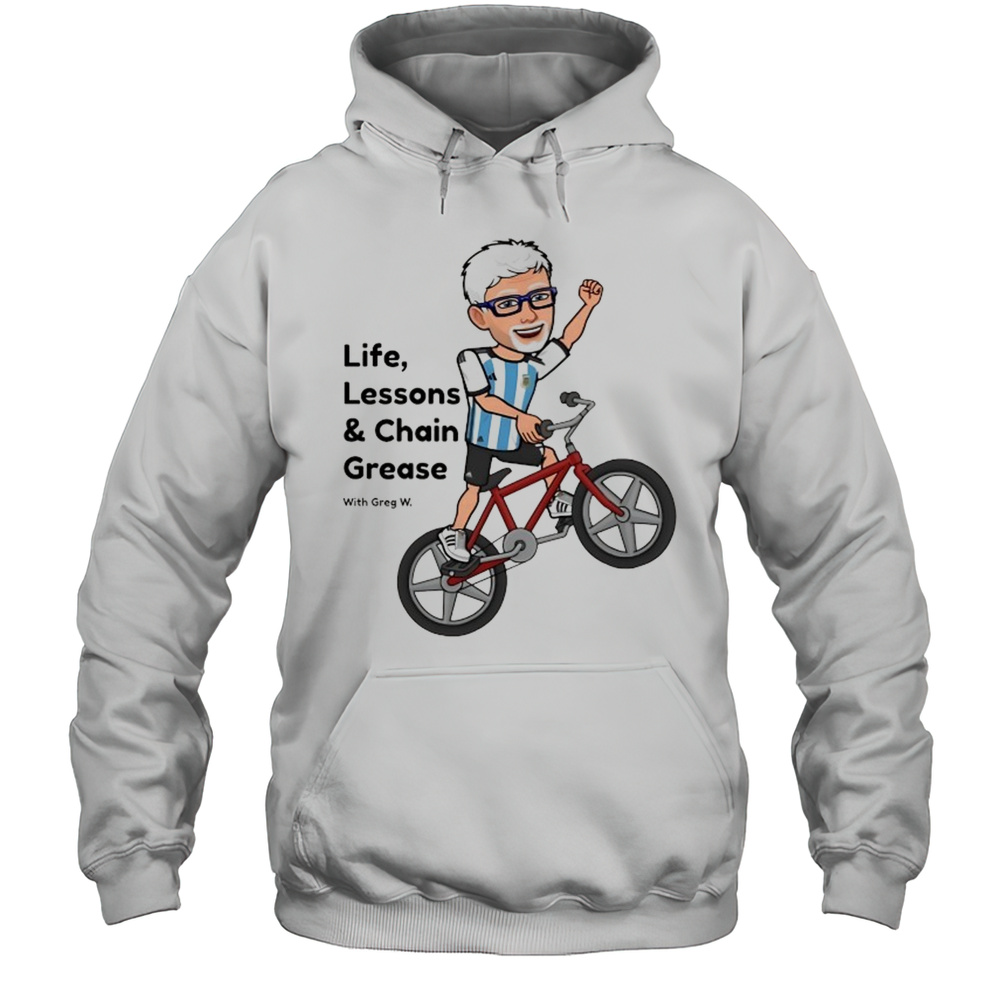 Life Lessons And Chain Grease With Greg Winkler Chibi Shirt Unisex Hoodie