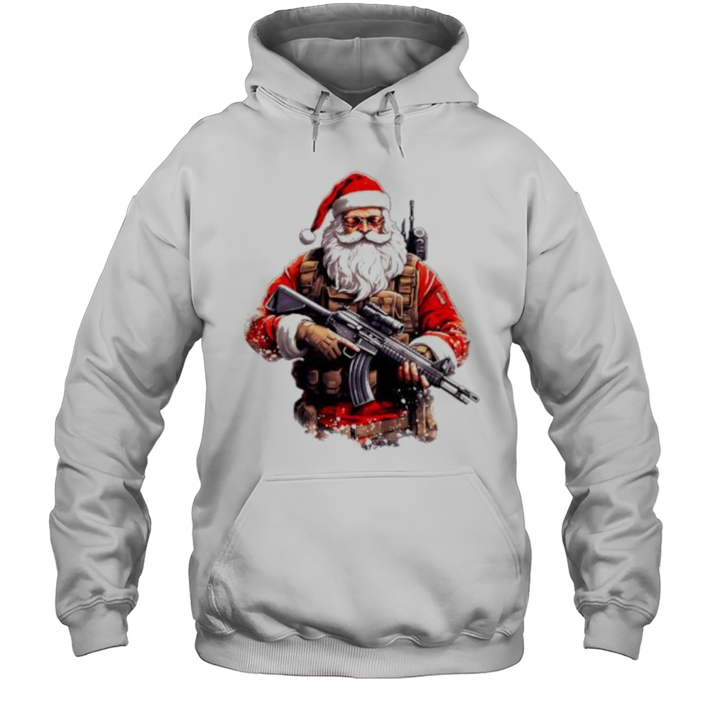 Saint Nick Short Sleeve Performance Shirt Unisex Hoodie